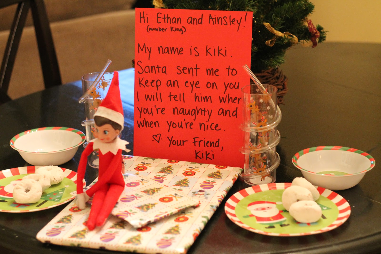 Kiki: Our Elf on the Shelf - welcometothemousehouse.com