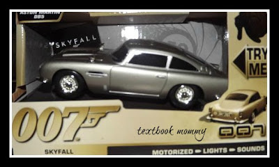 Textbook Mommy: Toy State Motorized Lights/Sounds 007 Skyfall Aston ...