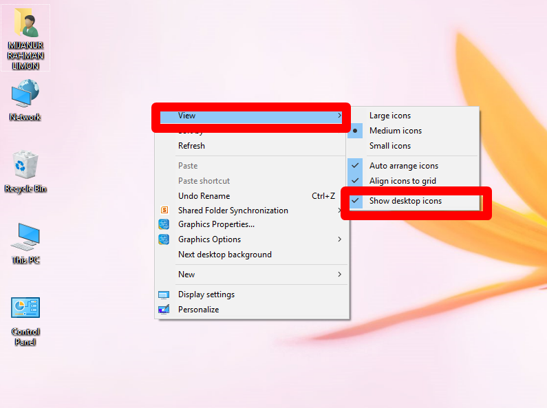 How do i restore desktop icons in windows 10 How do i restore desktop icons in windows 10