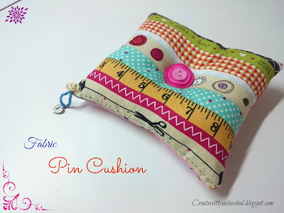 fabric pincushion