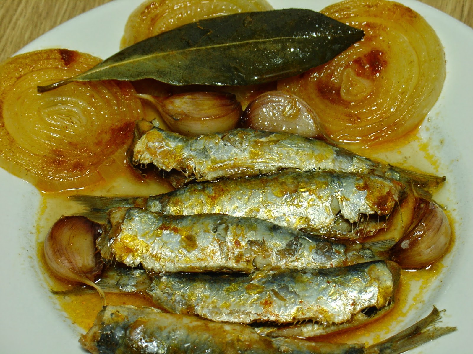 COCINA SANA MEDITERRANEA SARDINAS EN ESCABECHE CASERAS
