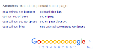 optimasi seo on-page LSI