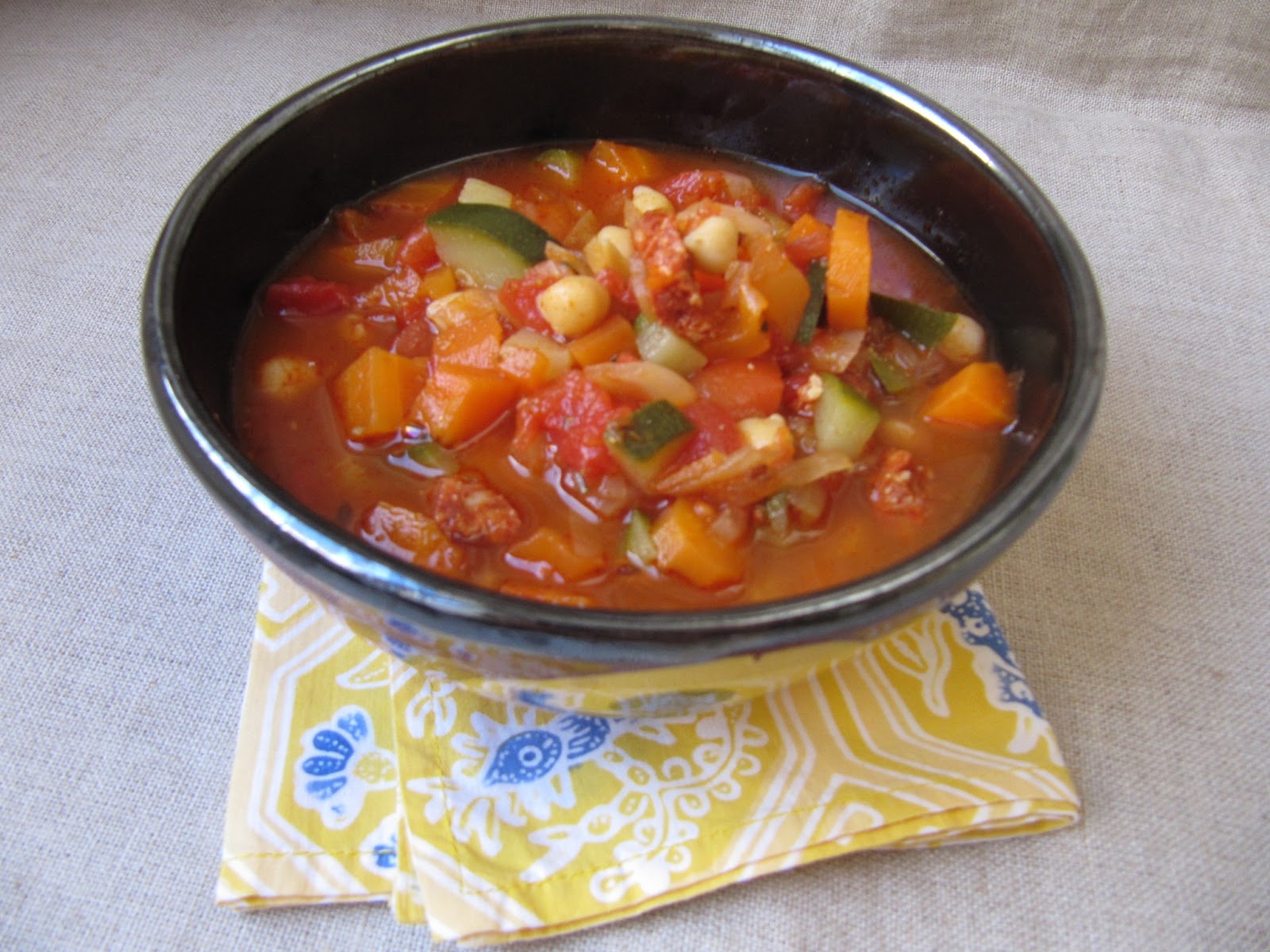 La cuisine d'ici et d'ISCA: Soupe aux pois chiches