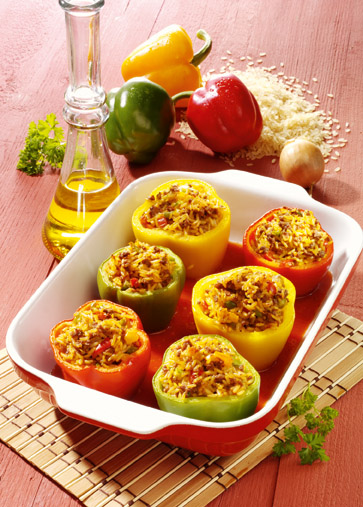 Gefüllte Paprika