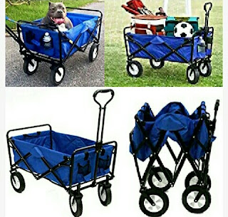 Foldable Utility Wagon - Carriage by Mac Sports
