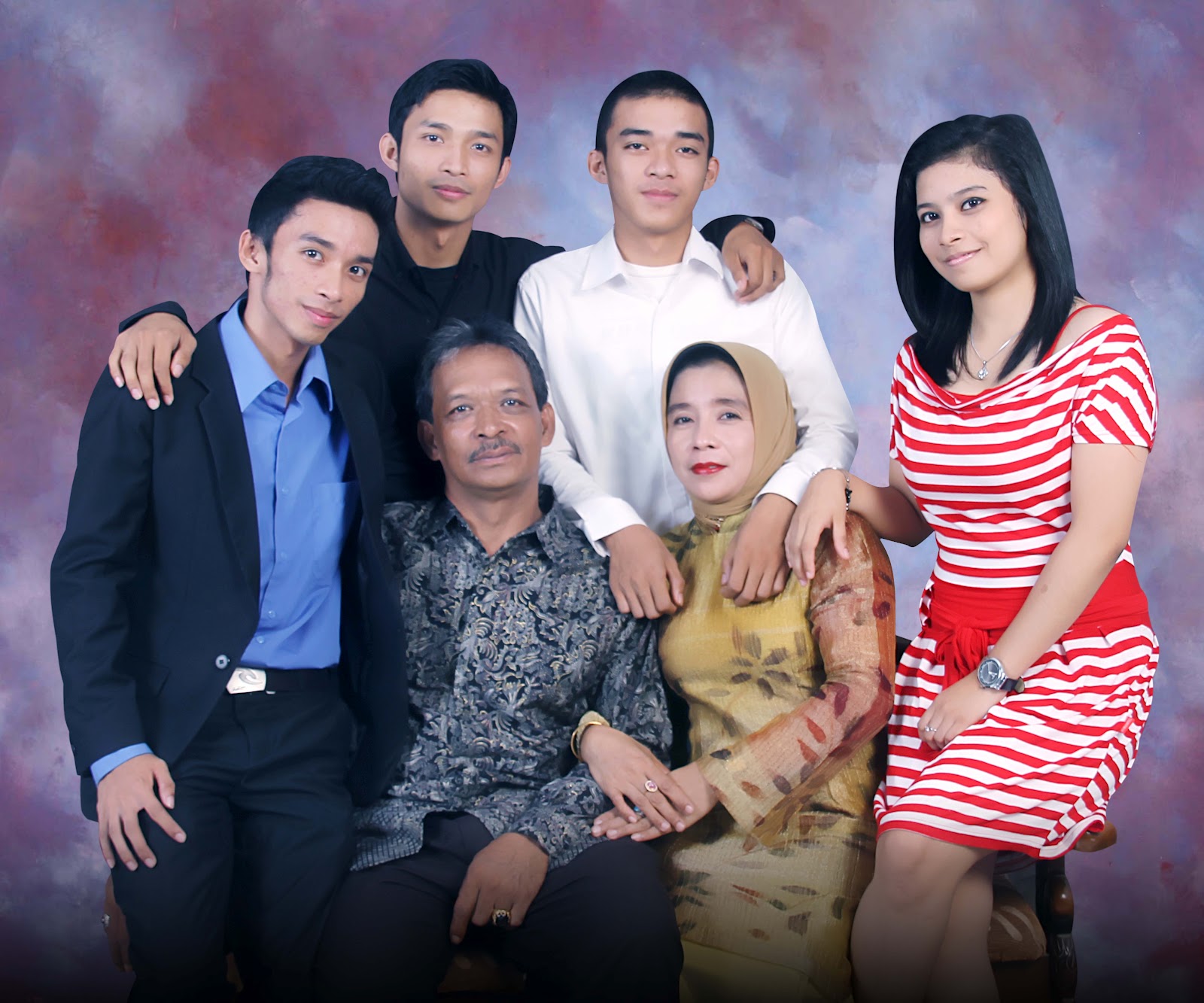 Gambar Inspirasi Konsep Unik Foto Keluarga 12 Silhouette Gambar 3 Anak