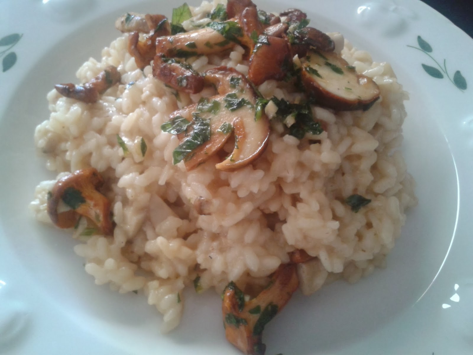 CUINA SALUDABLE Risotto de ceps i rossinylos
