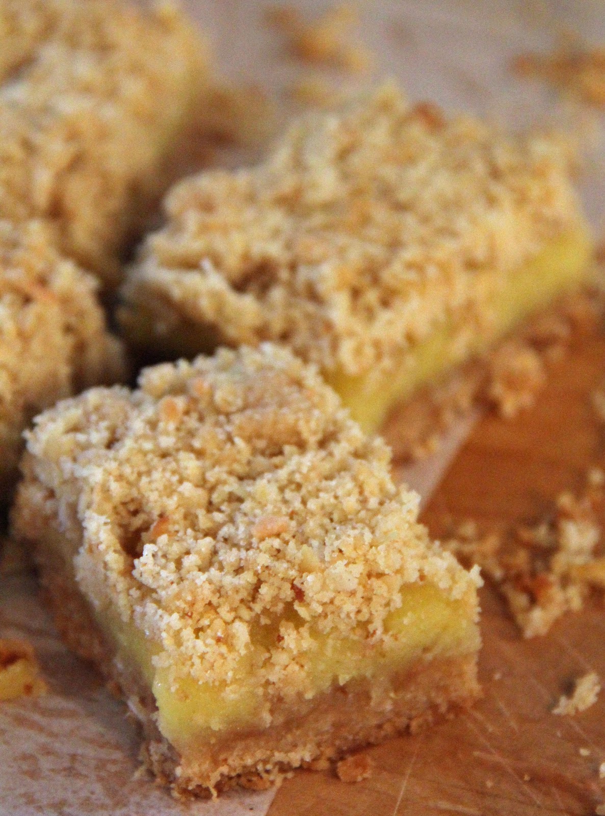 Jo and Sue Crunchy Lemon Bars