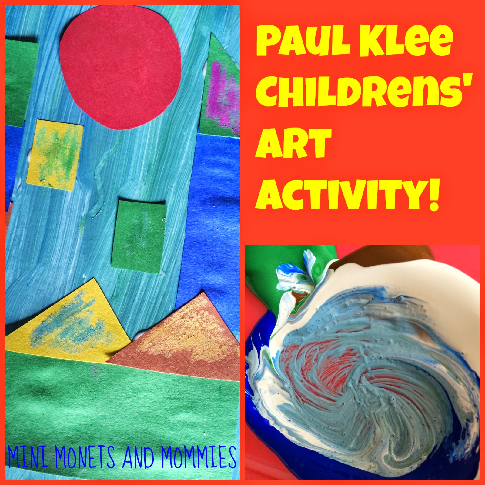 Mini Monets And Mommies Famous Artist Kids Art Paul Klee Paint Collage mini-monets-and-mommies-famous-artist-kids-art-paul-klee-paint-collage