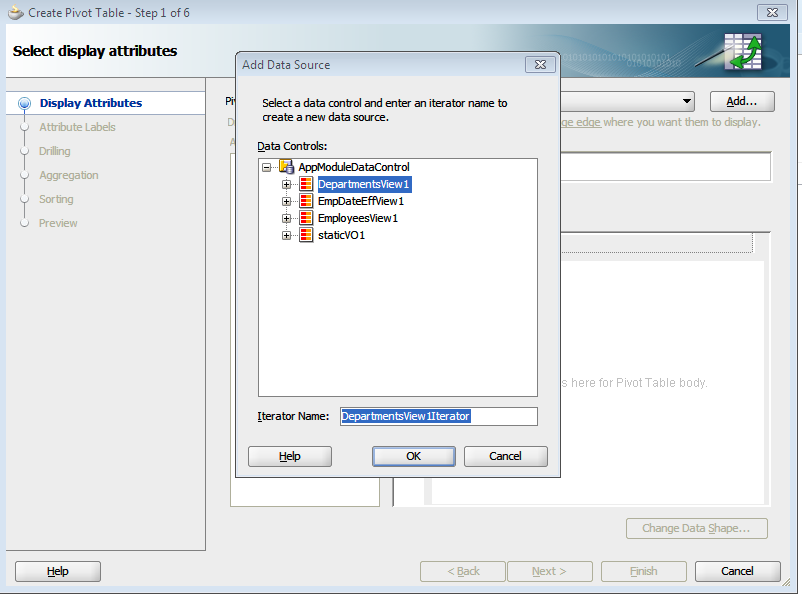 Oracle ADF Blogs By Eshwar How to set pivot table content dynamically in ADF