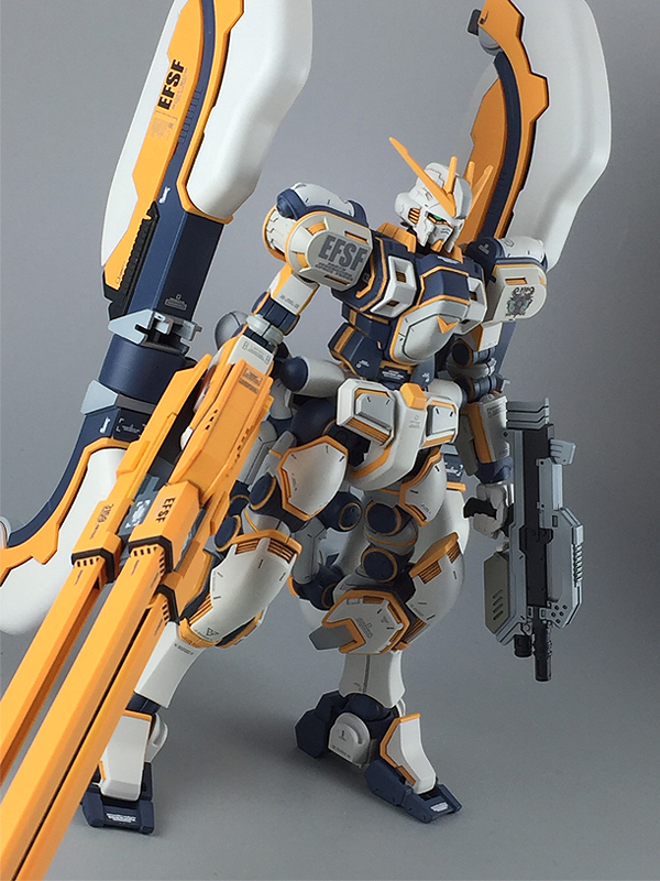 Painted Build Hg 1 144 Atlas Gundam Gundam Kits Collection News And Reviews