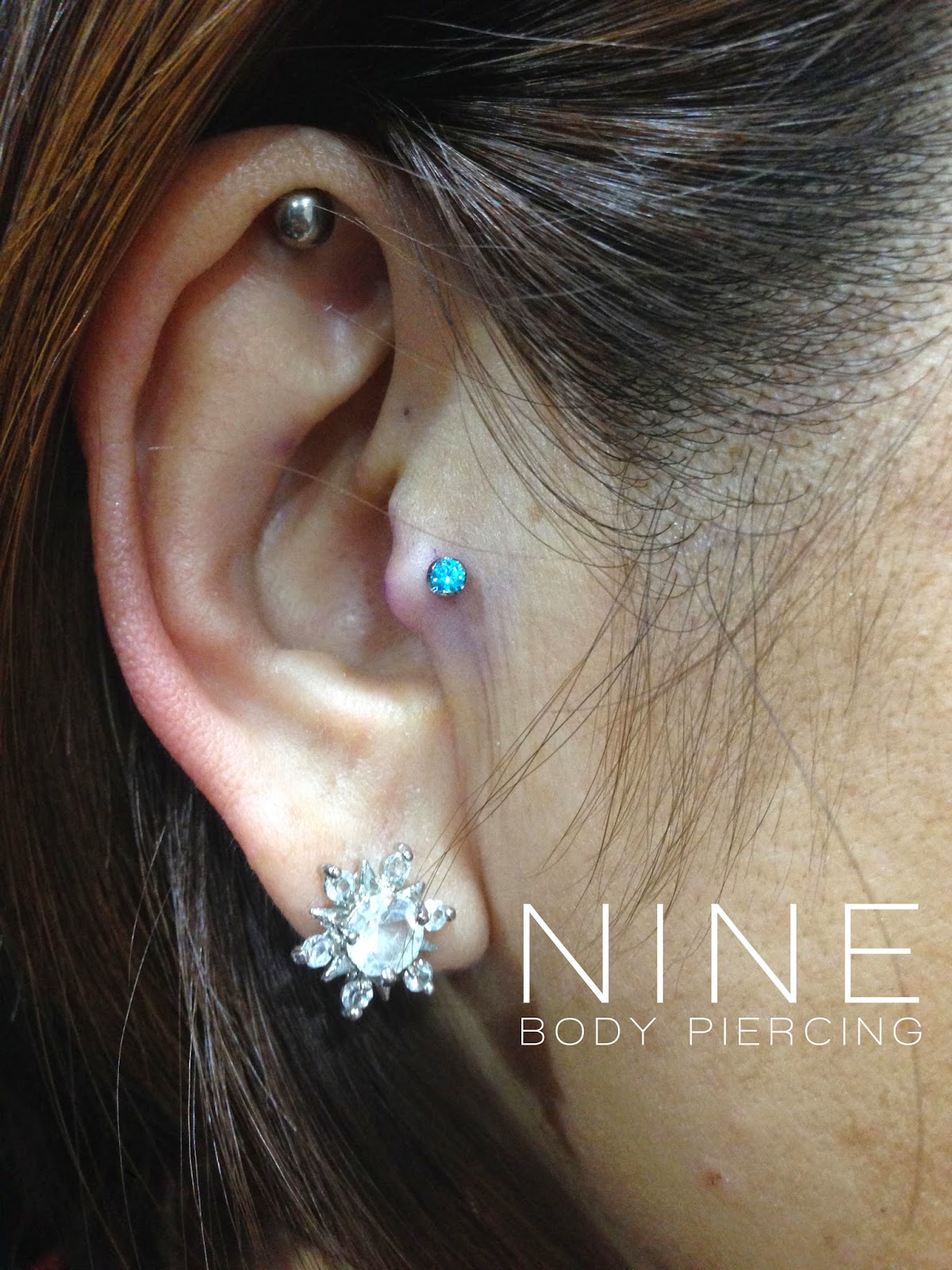 NINE BODY PIERCING BLOG Mint Green!!!