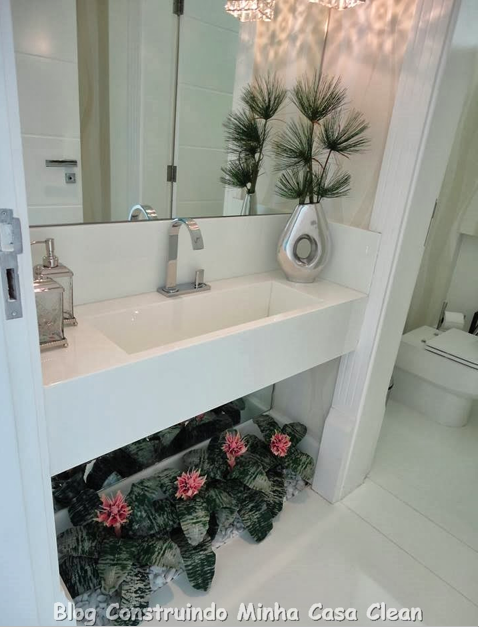 Banheiros e Lavabos com Jardins de Inverno!!! Quais Plantas Usar? |  Construindo Minha Casa Clean