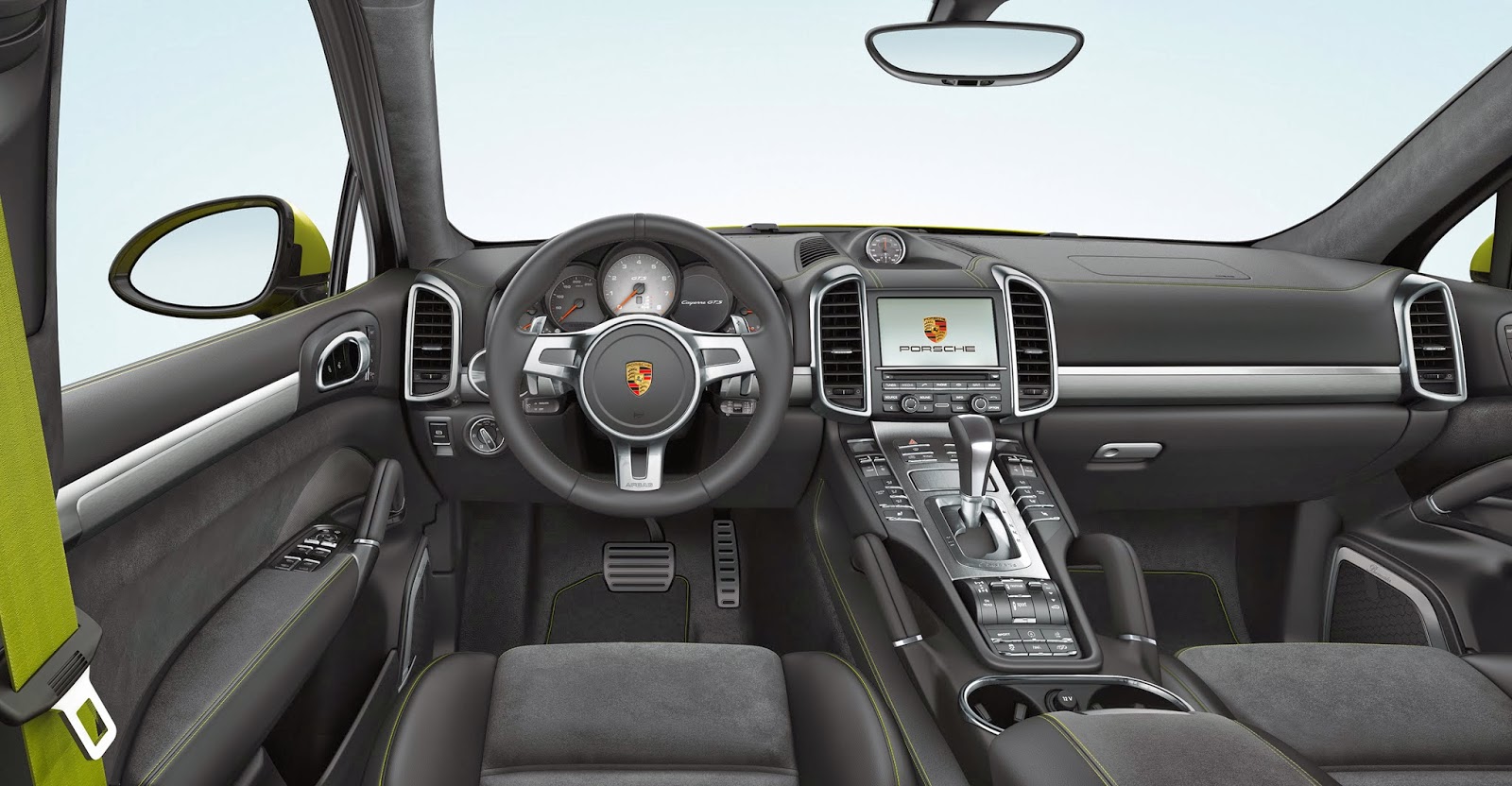 Porsche cayenne интерьер