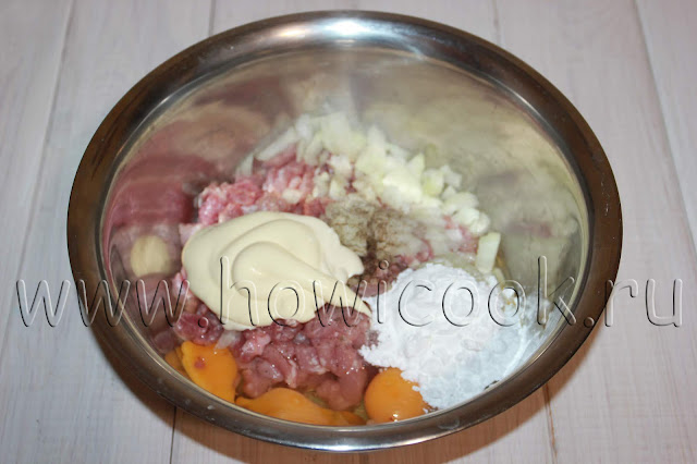 рецепт рубленых мясных котлет с пошаговыми фото
