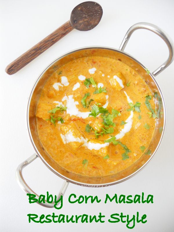 baby corn masala