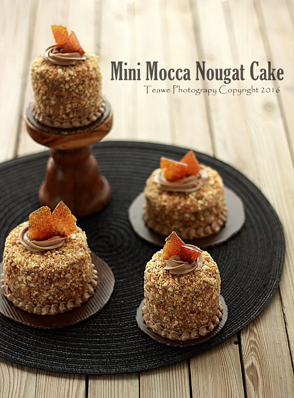 Welcome to Teawe&amp;#39;s blog: Mini Mocca Nougat Cake