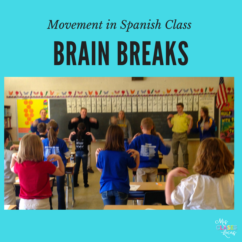 10 Ways to Get your Spanish Class Moving Mis Clases Locas