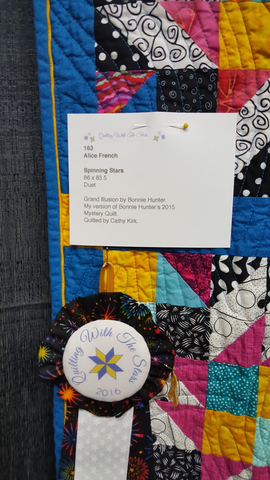 Tales from The Raspberry Rabbits Raleigh Quilt Show Part 2