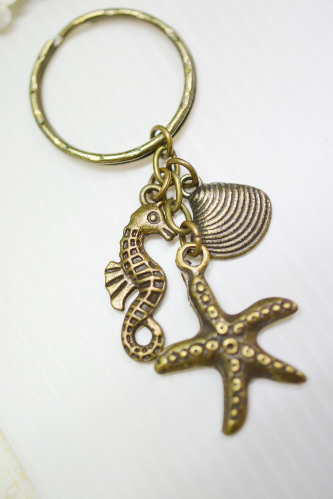 KimFong: Nautical Accessory,Beach Key Ring, Ocean Keychain, Sea ...