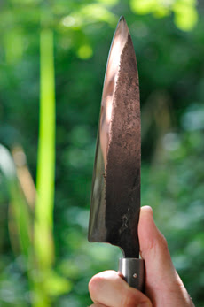 Couteau japonais artisanal Tojiro Handmade VG10 - Couteau santoku 17 cm