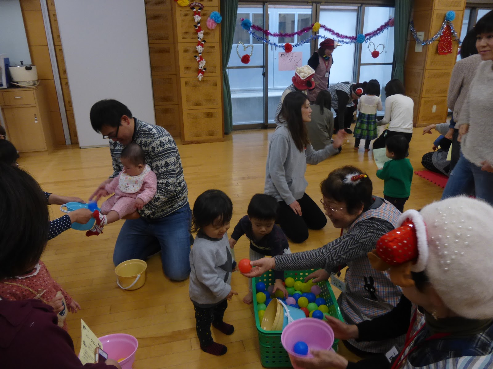 福岡市原公民館ブログ ちびっ子クリスマス会