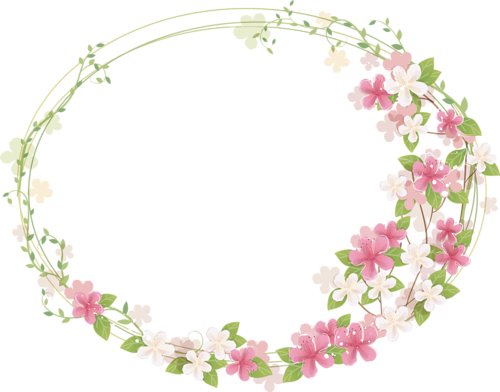 Moldura Flores Png Desenho Get Images