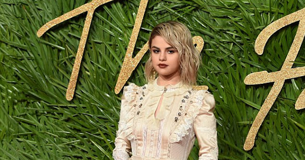 Selena Gomez impresses in Victorian gown at the 2017 Fashion Awards