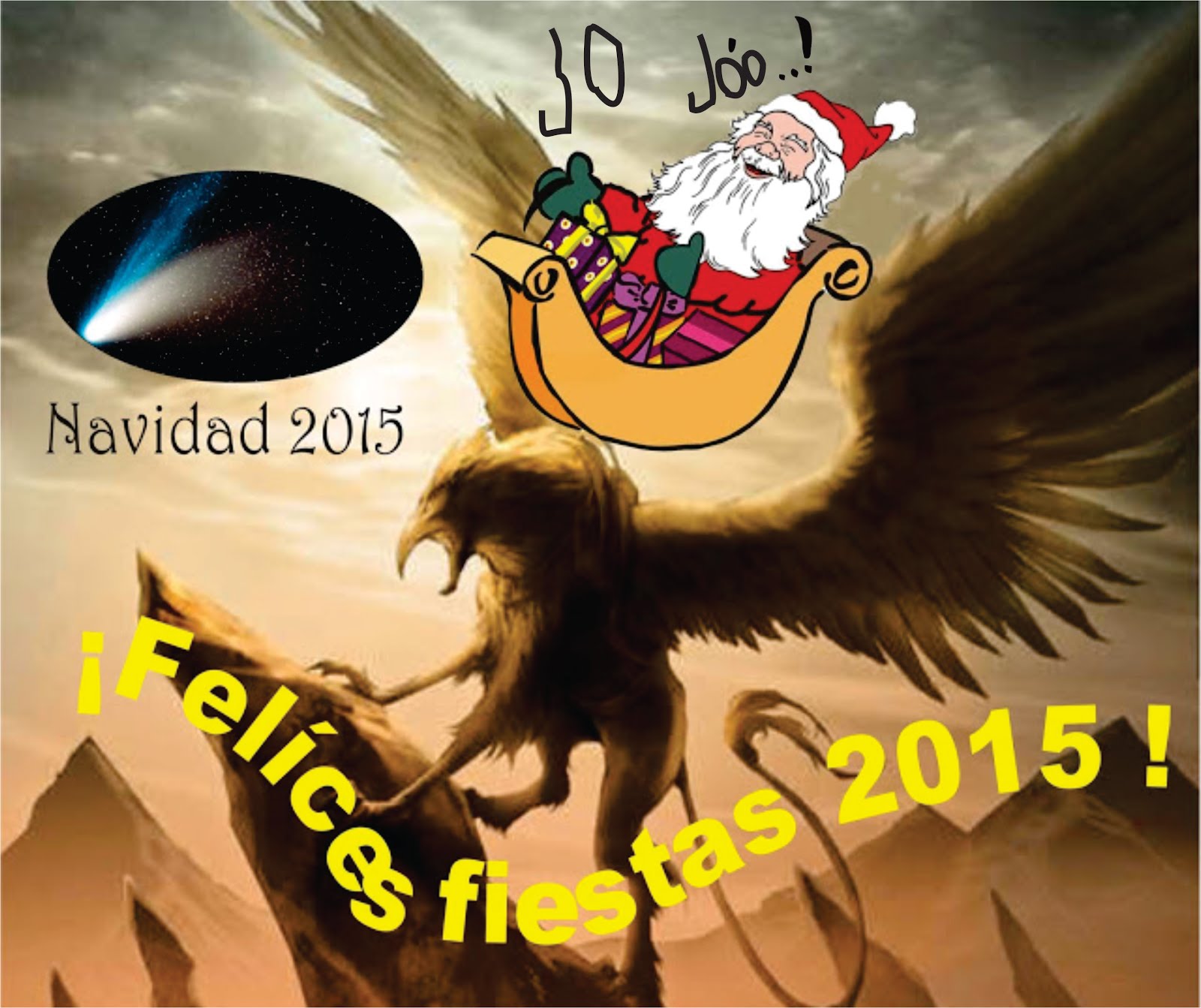 ¡FELÍCES FIESTAS 2015!