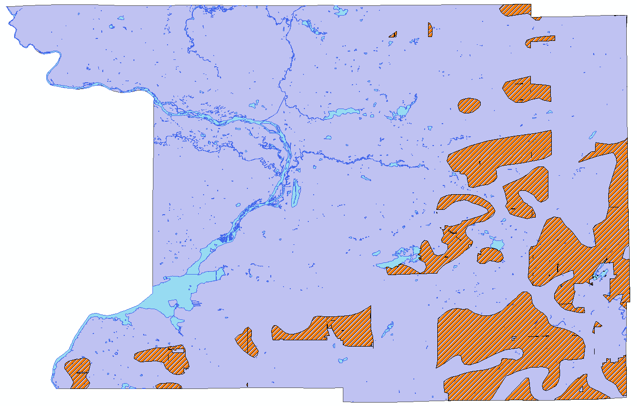 UWEC GIS (Tim Condon) GIS I Lab 5 Atrazine Restriction Areas in