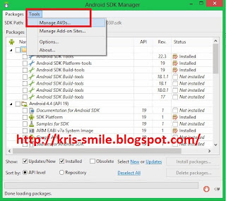 Cara Membuat Emulator Android KIT-KAT OM Kris Blog 1