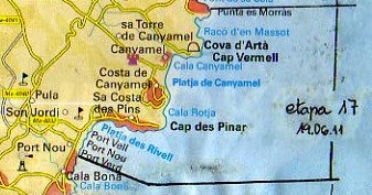 viajedejavi.Baleares: Etapa 17 (259) Font de sa Cala-Port Verd