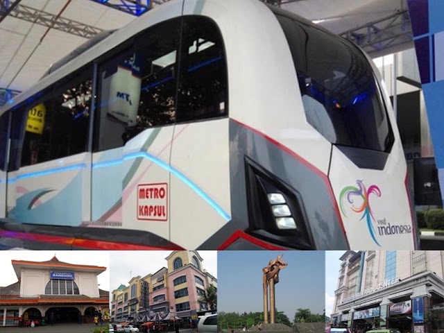 Light Rail Transit (LRT) Metro Kapsul Mendukung Akses Wisata Bandung