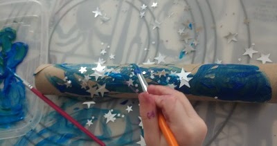 telescope paper towel roll craft easy