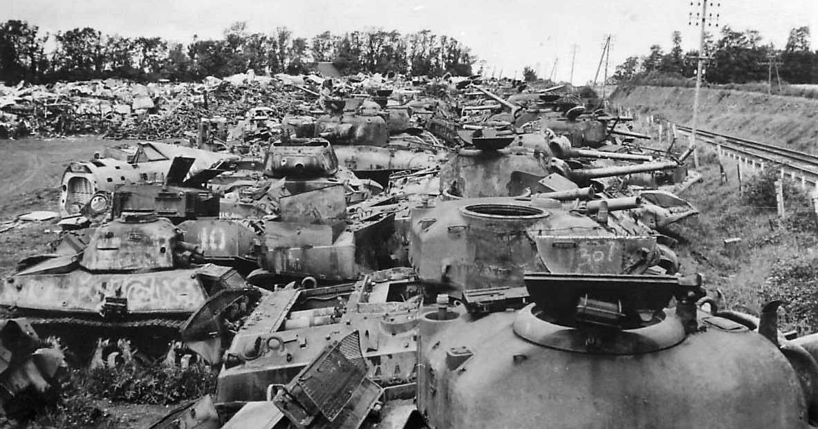 Just A Car Guy Tank Junkyards Near Normandy