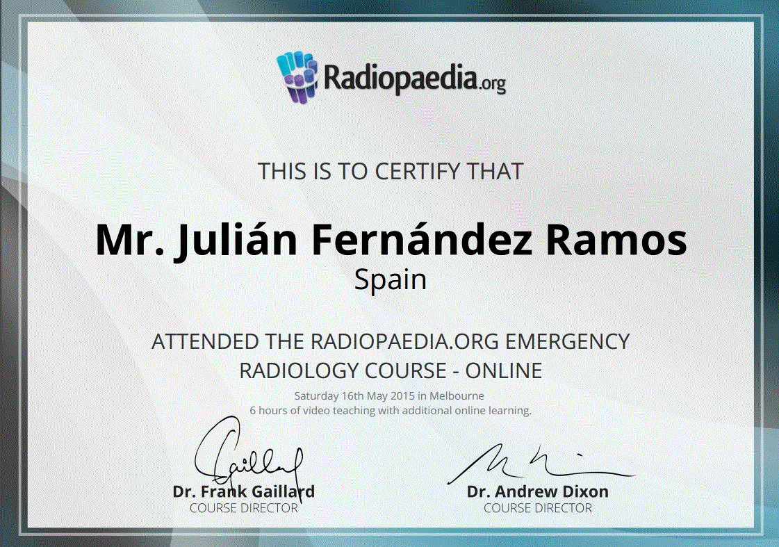 Radiopaedia Emergency Radiology