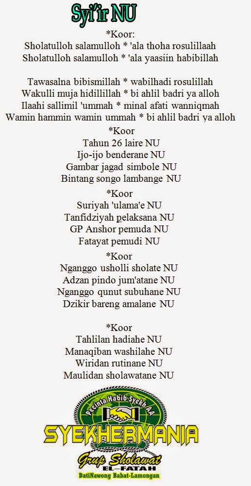 Lirik Lagu Isyfa Lana Habib Syech Dan Artinya Nusagates