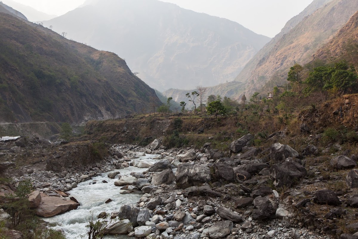 200км по красно-белым черточкам.. Around Annapurna. март-апрель 2017