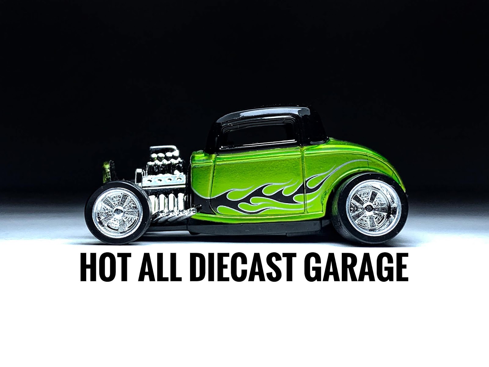 hot wheels 32 ford green