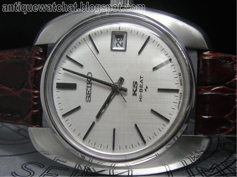 Antique Watch Bar: KING SEIKO 36000 HI-BEAT 4502-8000 KS64 (SOLD)