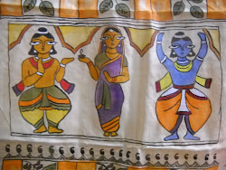 jamini roy painting yellow