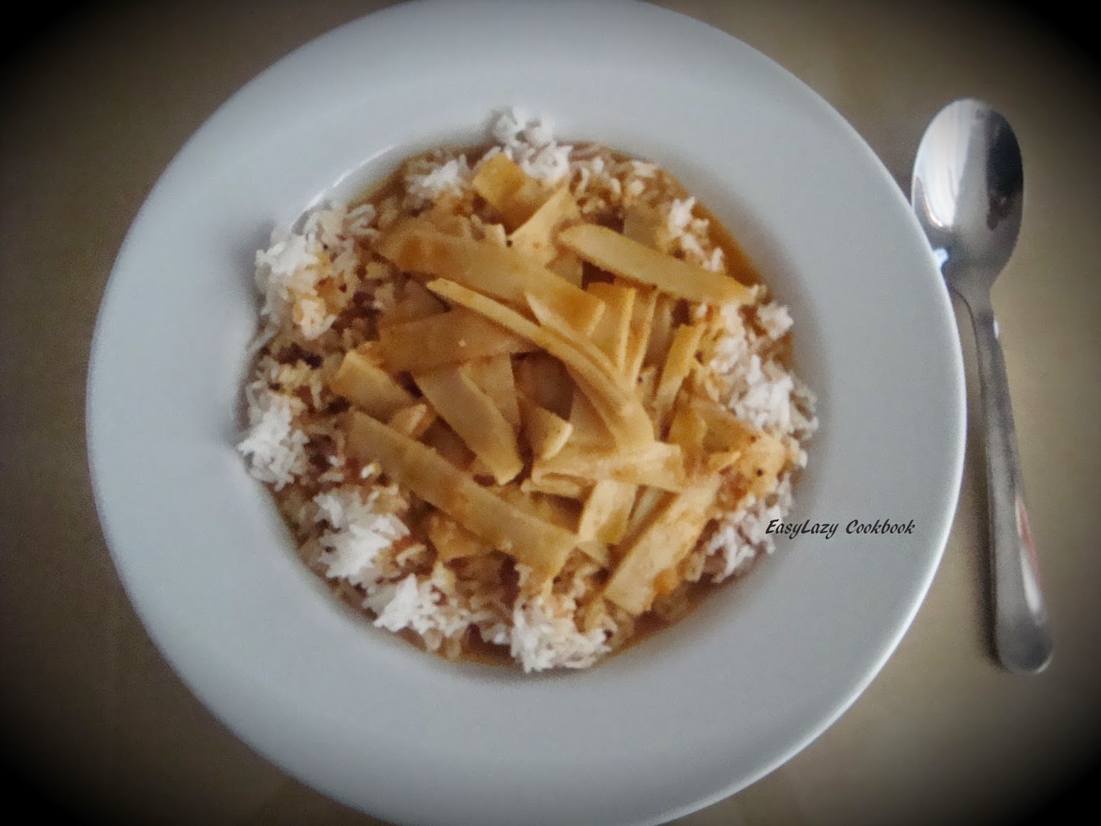Poorni's Cookbook Bamboo shoot curry