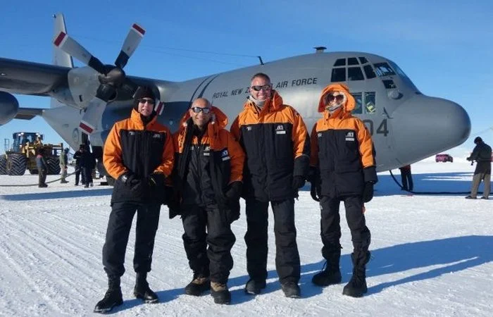 An unusual expedition to Antarctica by the Minister of Defense of New Zealand.