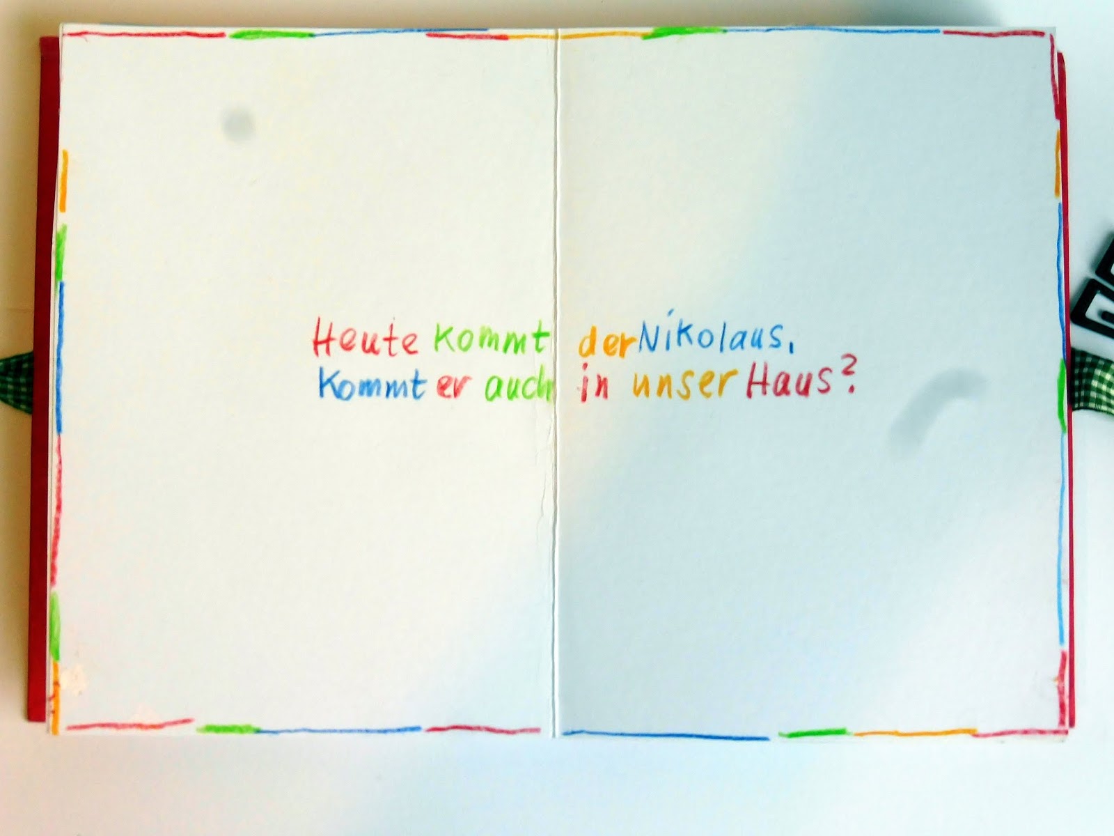 Notizen Aus Dem Bleistiftland Nikolaus Komm In Unser Haus