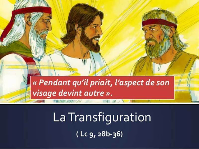 Diaporama : le récit de la Transfiguration du Christ