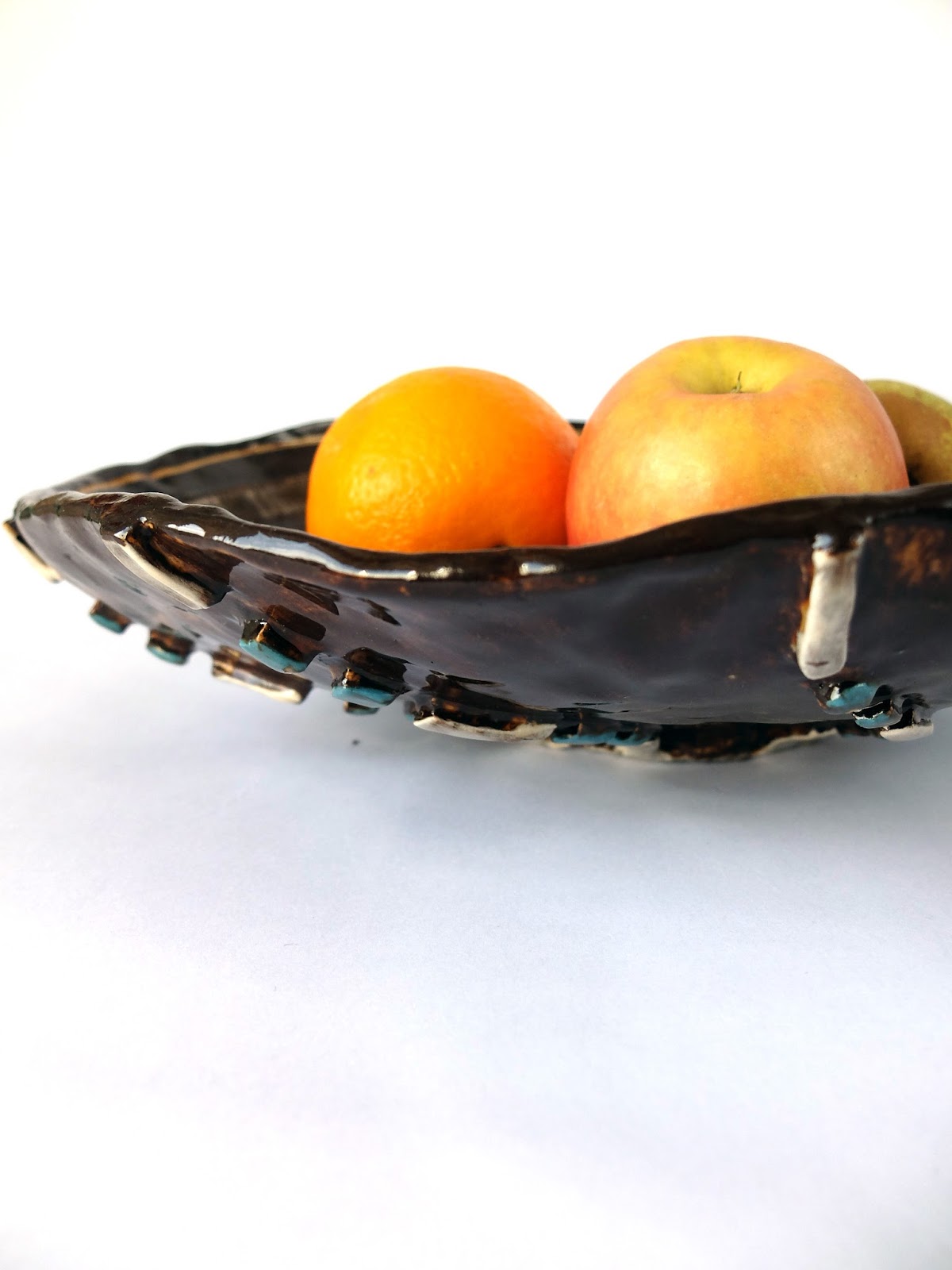 Hand Built Ceramic Fruit Bowl The DIY Fox