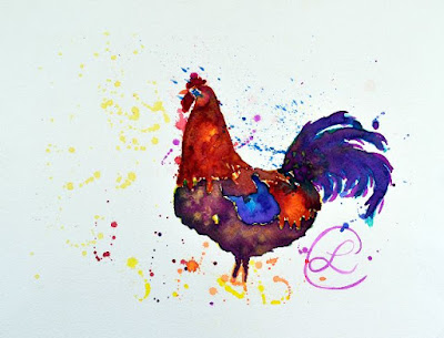 http://www.ebay.com/itm/Ralph-the-Rooster-Ink-Painting-on-Paper-Contemporary-Artist-Europe-2000-Now-/291808068015?ssPageName=STRK:MESE:IT
