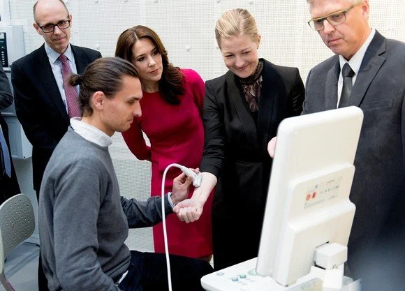 Crown Princess Mary of Denmark attends the official opening of the Festival of Research and presents the Research Communication Award 2015 at the Technical University of Denmark
