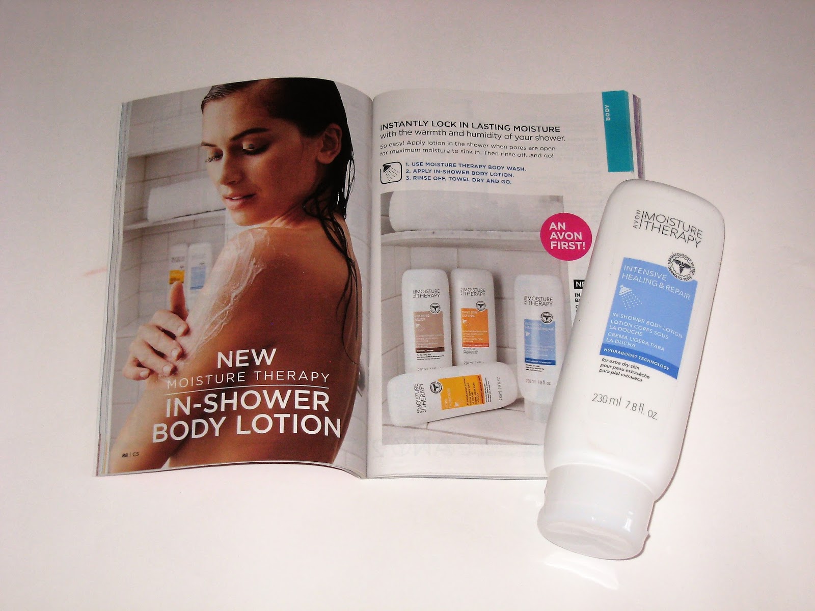 Erica's Fashion & Beauty Avon Moisture Therapy In Shower Body Lotion