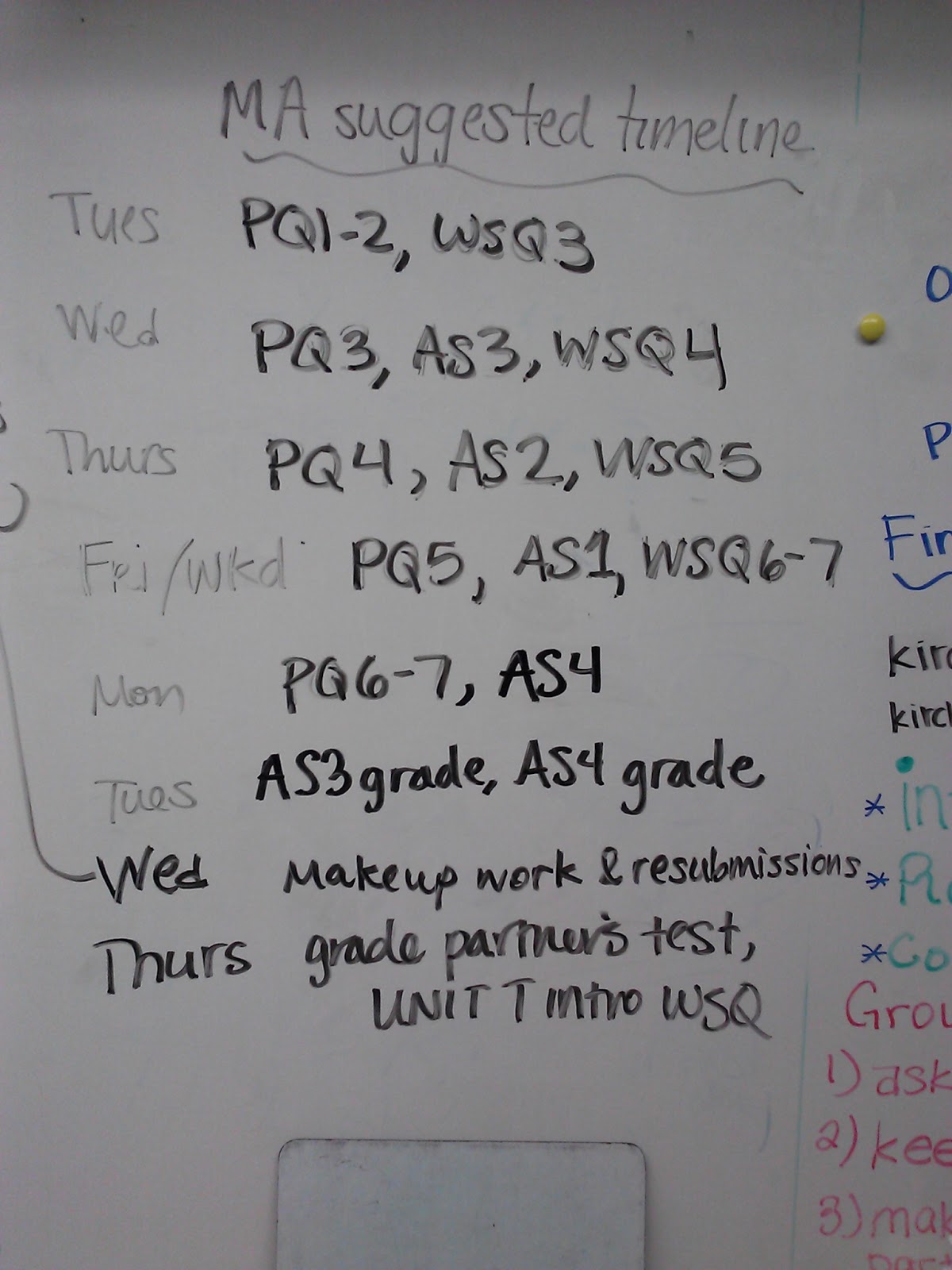 Mastering Math Analysis with Mrs. Kirch: April 2013
